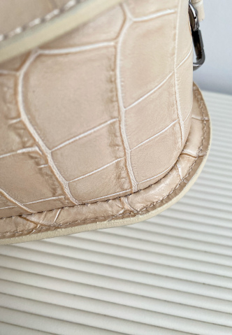 Сумка 0177 Молочный (кроко-кожа) (480)